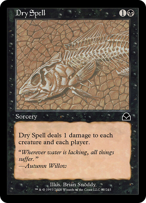 Dry Spell - Masters Edition II Magic card