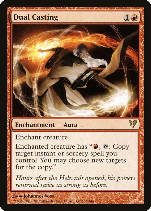 Dual Casting - Avacyn Restored Magic card