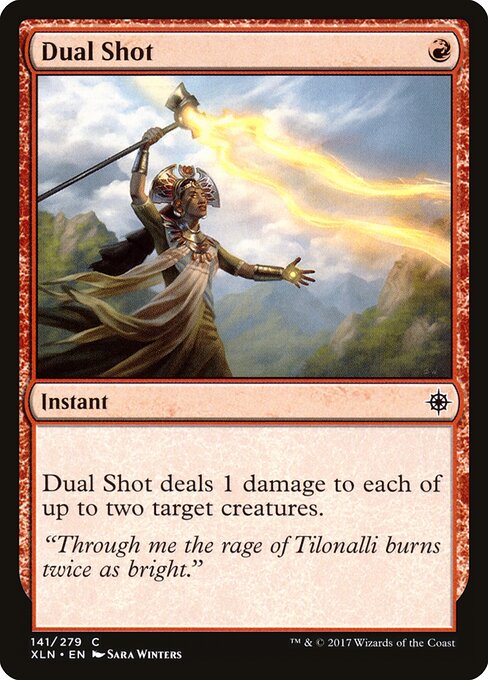 Dual Shot - Ixalan Magic card