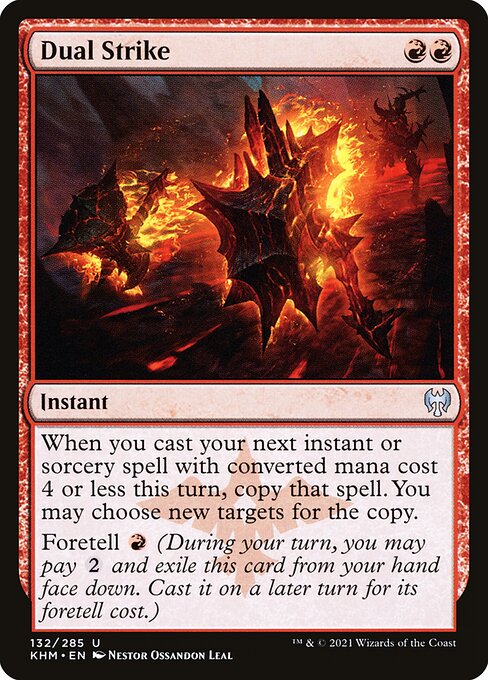 Dual Strike - Kaldheim Magic card