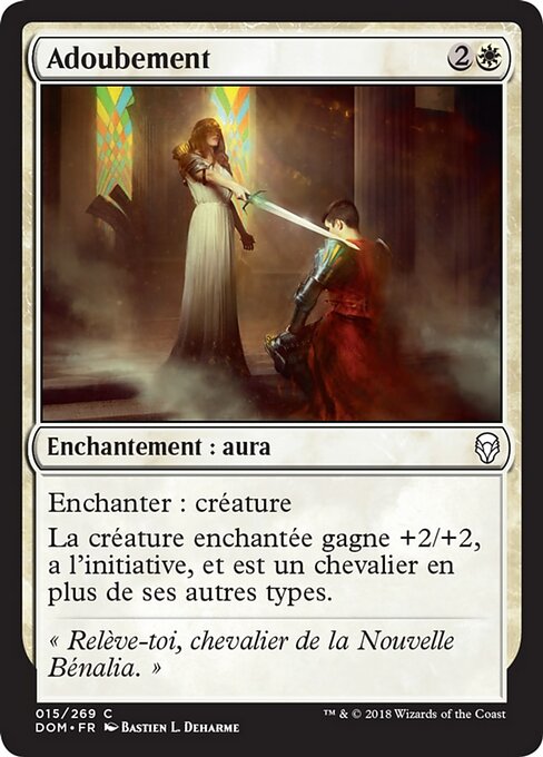 Sagrar (Dub) - Dominaria (#15) - Illustrated by Bastien L. Deharme - Magic: The Gathering Card