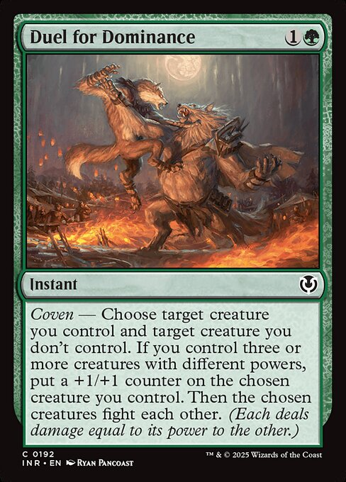 Duel for Dominance - Innistrad Remastered Magic card