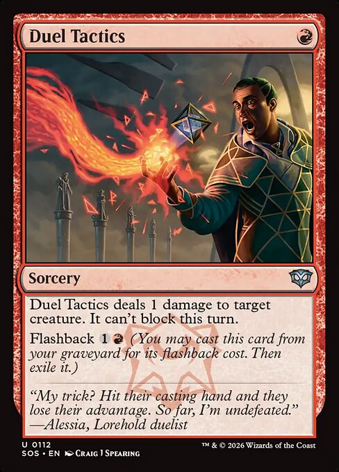 Duel Tactics - Secrets of Strixhaven Magic card