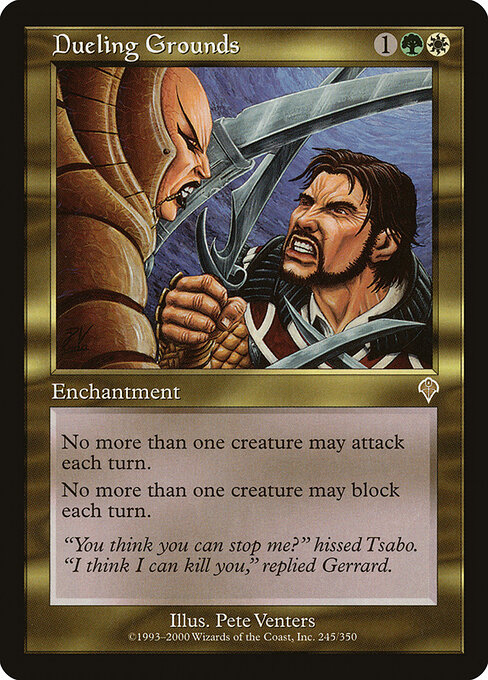 Dueling Grounds - Invasion Magic card