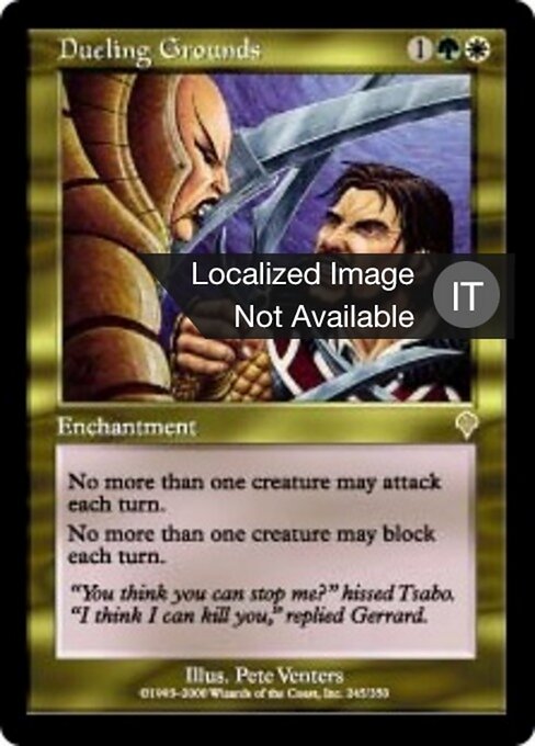 Dueling Grounds - The Zeta Set (#89) - Illustrated by MSCHF - Magic: The Gathering Card