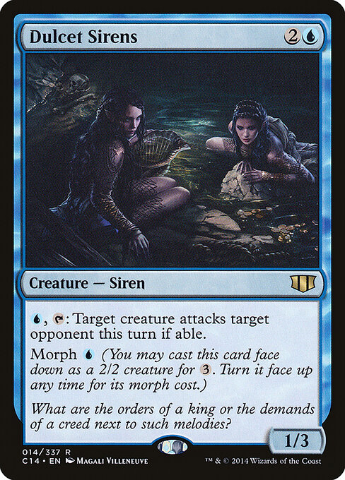 Dulcet Sirens - Commander 2014 Magic card