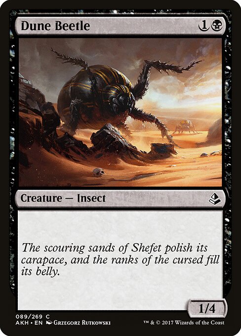 Dune Beetle - Amonkhet Magic card