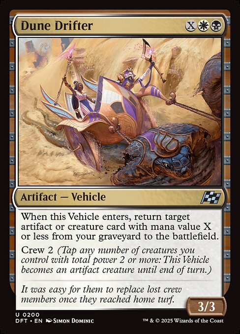 Dune Drifter - Aetherdrift Magic card
