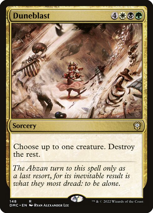 Duneblast - Dominaria United Commander Magic card
