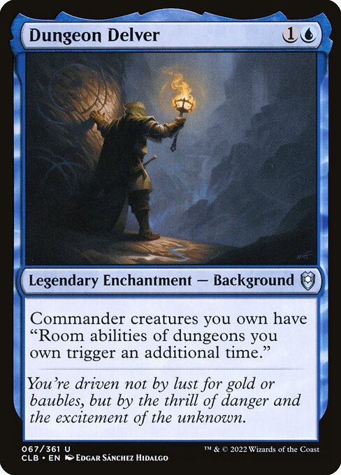 Dungeon Delver - Commander Legends: Battle for Baldur's Gate (#67) - Illustrated by Edgar Sánchez Hidalgo - Magic: The Gathering Card