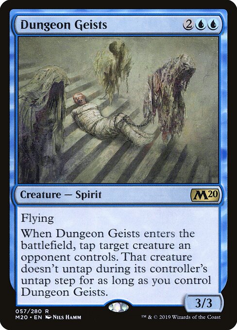 Dungeon Geists - Core Set 2020 Magic card