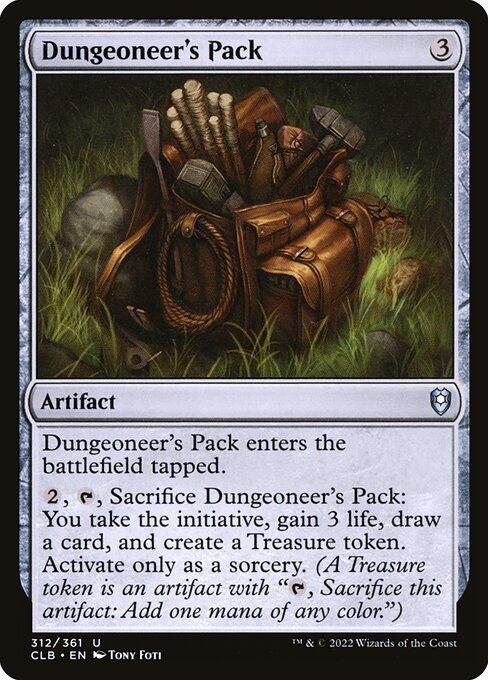 Dungeoneer's Pack - Commander Legends: Battle for Baldur's Gate Magic card