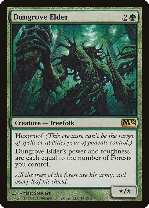 Dungrove Elder - Magic 2012 Magic card