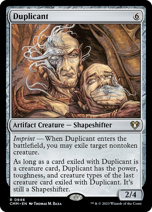 Duplicant - Commander Masters (#946) - Illustrated by Thomas M. Baxa - Magic: The Gathering Card