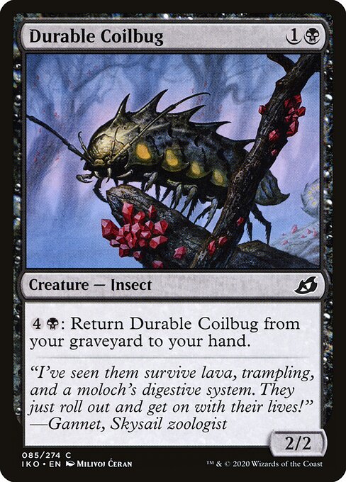 Durable Coilbug - Ikoria: Lair of Behemoths Magic card