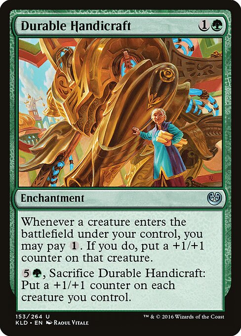 Durable Handicraft - Kaladesh Magic card