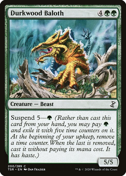 Durkwood Baloth - Time Spiral Remastered Magic card