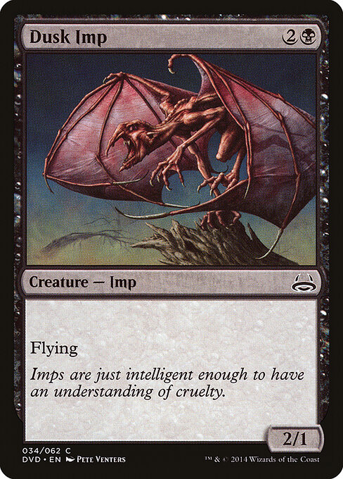 Dusk Imp - Duel Decks Anthology: Divine vs. Demonic Magic card