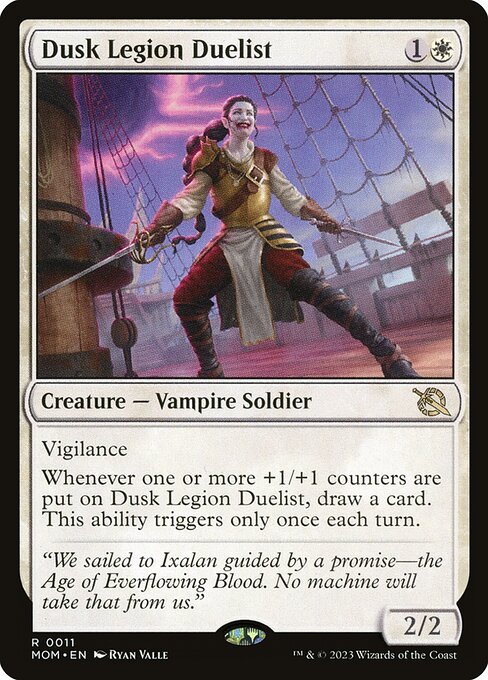 Dusk Legion Duelist - March of the Machine Magic card