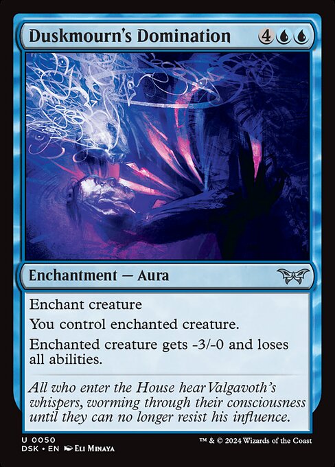 Duskmourn's Domination - Duskmourn: House of Horror Magic card