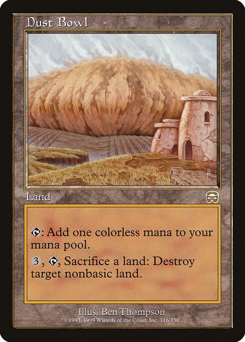 Dust Bowl - Mercadian Masques Magic card
