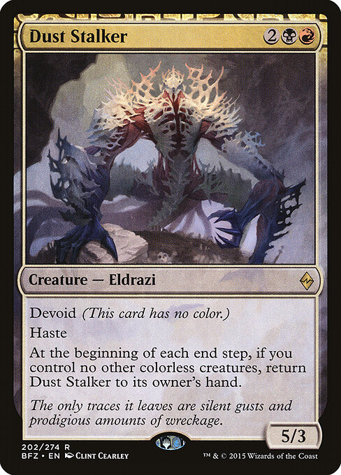 Dust Stalker - Battle for Zendikar Magic card