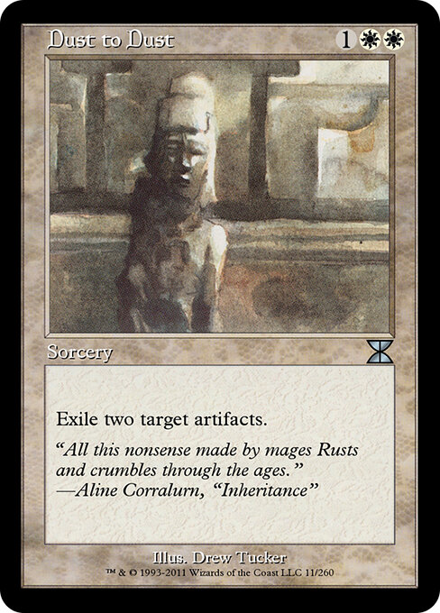 Dust to Dust - Masters Edition IV (#11) - Illustrated by Drew Tucker - Magic: The Gathering Card