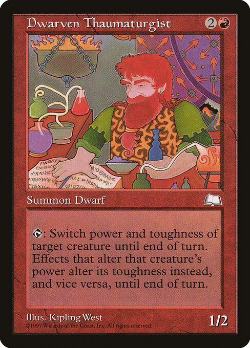Dwarven Thaumaturgist - Weatherlight Magic card