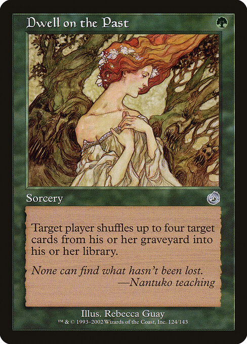 Dwell on the Past - Torment Magic card