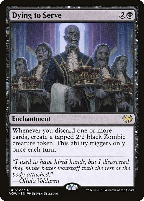 Dying to Serve - Innistrad: Crimson Vow Magic card