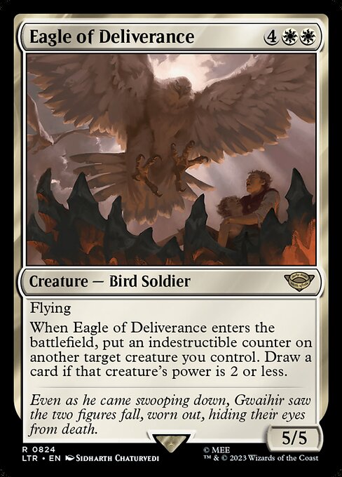 Eagle of Deliverance - The Lord of the Rings: Tales of Middle-earth Magic card