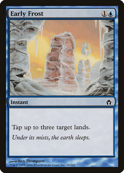 Early Frost - Fifth Dawn Magic card