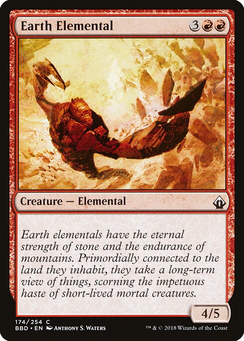 Earth Elemental - Battlebond Magic card