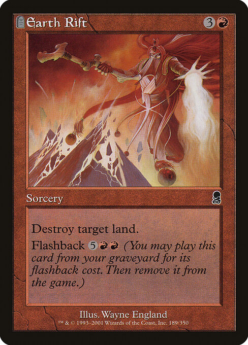 Earth Rift - Odyssey Magic card