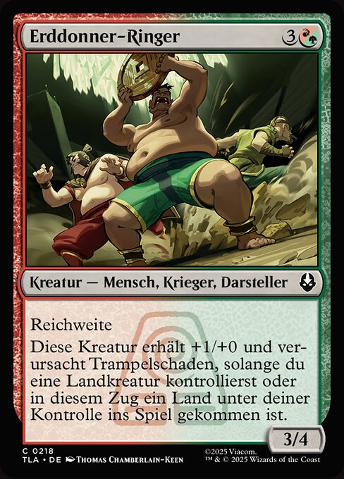 Earth Rumble Wrestlers