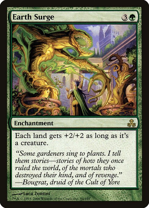 Earth Surge - Guildpact Magic card