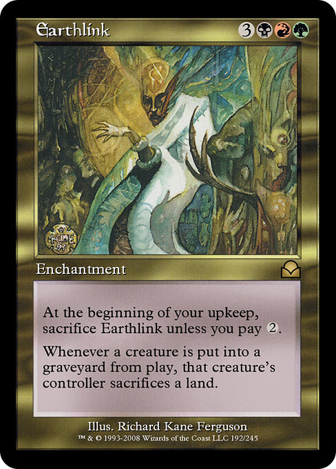 Earthlink - Masters Edition II Magic card