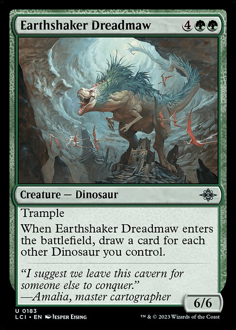 Earthshaker Dreadmaw - The Lost Caverns of Ixalan Magic card