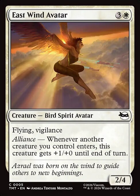 East Wind Avatar - Teenage Mutant Ninja Turtles Magic card