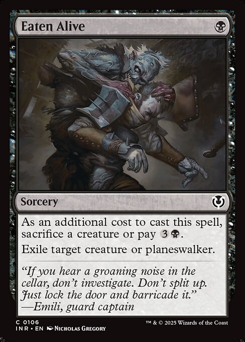Eaten Alive - Innistrad Remastered Magic card