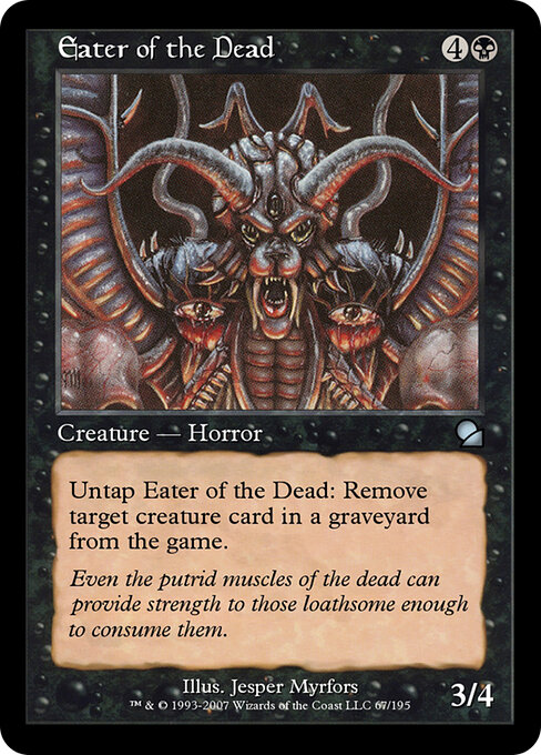 Eater of the Dead - Masters Edition Magic card