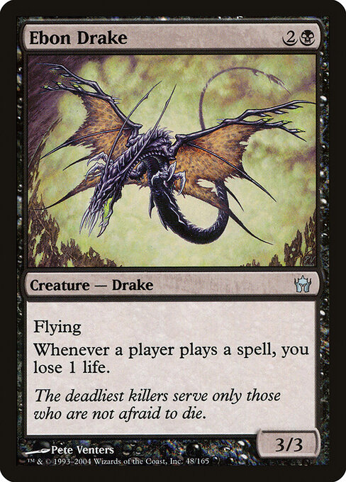 Ebon Drake - Fifth Dawn Magic card