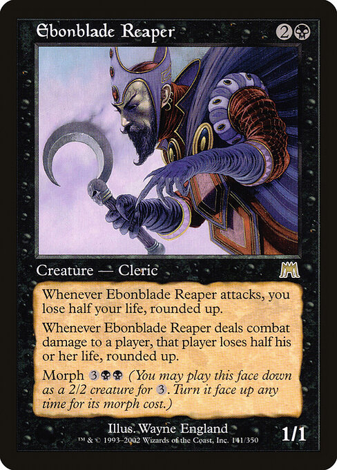 Ebonblade Reaper - Onslaught Magic card
