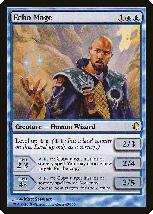 Echo Mage - Commander 2013 Magic card