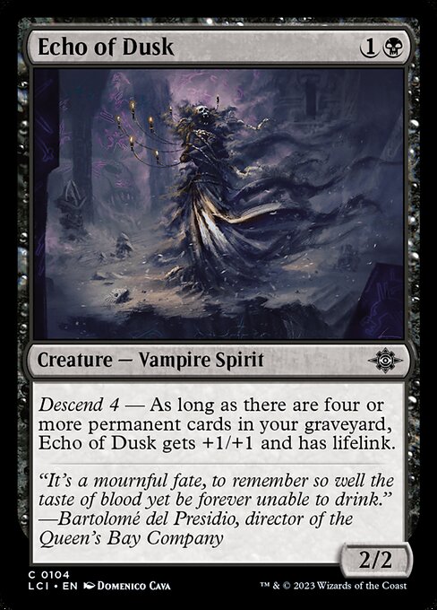 Echo of Dusk - The Lost Caverns of Ixalan Magic card