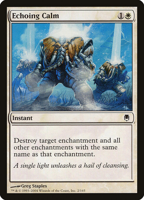 Echoing Calm - Darksteel Magic card