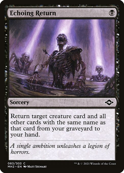 Echoing Return - Modern Horizons 2 Magic card