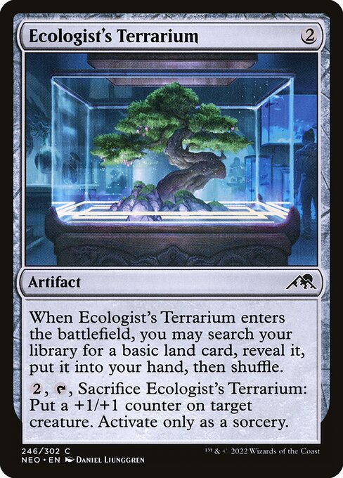 Ecologist's Terrarium - Kamigawa: Neon Dynasty Magic card