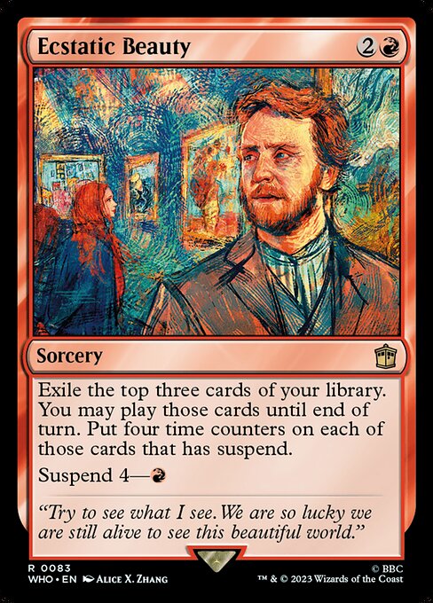 Ecstatic Beauty - Doctor Who Magic card