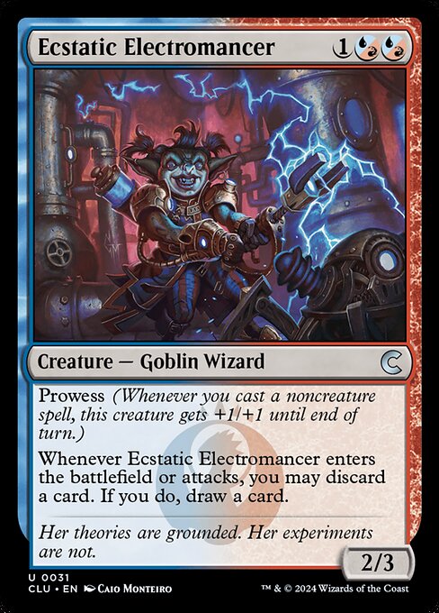 Ecstatic Electromancer - Ravnica: Clue Edition Magic card